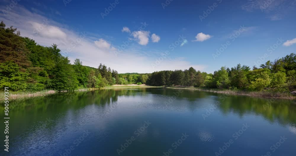 Landscape of mountain lake and beautiful nature. Lake Karandila, Sliven, Bulgaria. Landscape of mountain lake and beautiful nature. Lake Karandila, Sliven, Bulgaria.