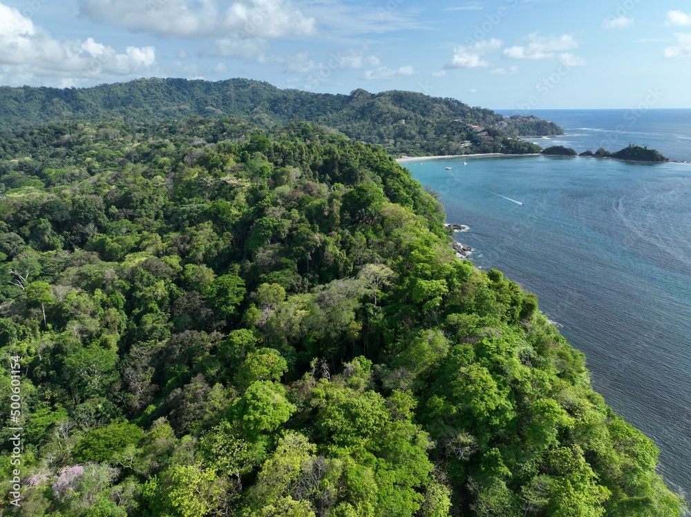 Aerial view of Punta Leona and Playa Agujas near Jaco Beach, Costa RIca Aerial view of Punta Leona and Playa Agujas near Jaco Beach, Costa RIca