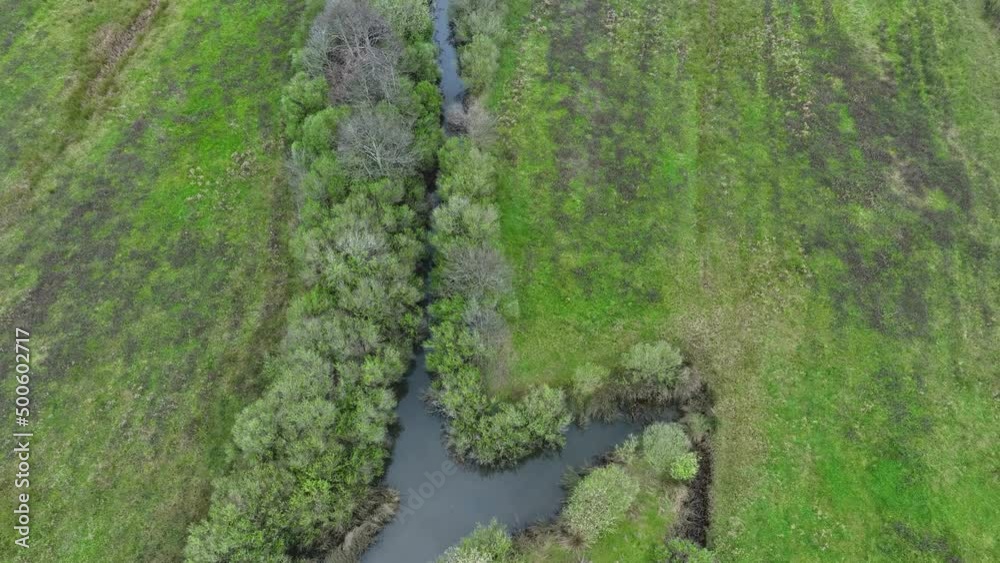 custom made wallpaper toronto digitalAerial view at low tide of the Agüera estuary in the surroundings of the town of Oriñon. Castro Municipality, Cantabrian Sea, Cantabria, Spain, Europe