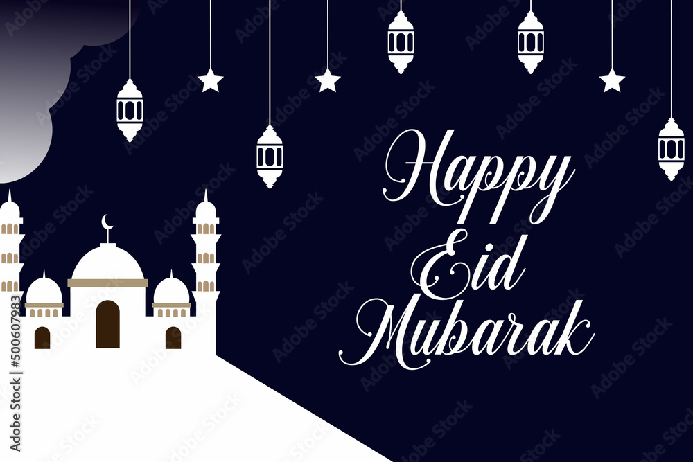 Naklejka premium Elegant ramadan kareem decorative festival card