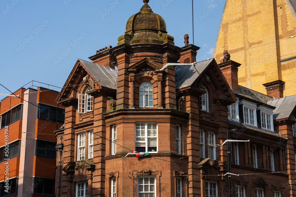 Fototapeta premium Architecture in English city.