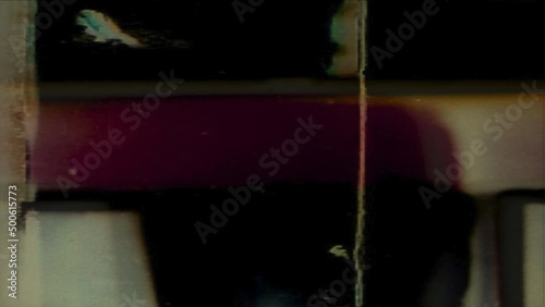 Flicker 131: Abstract film forms flicker and pulse (Loop).