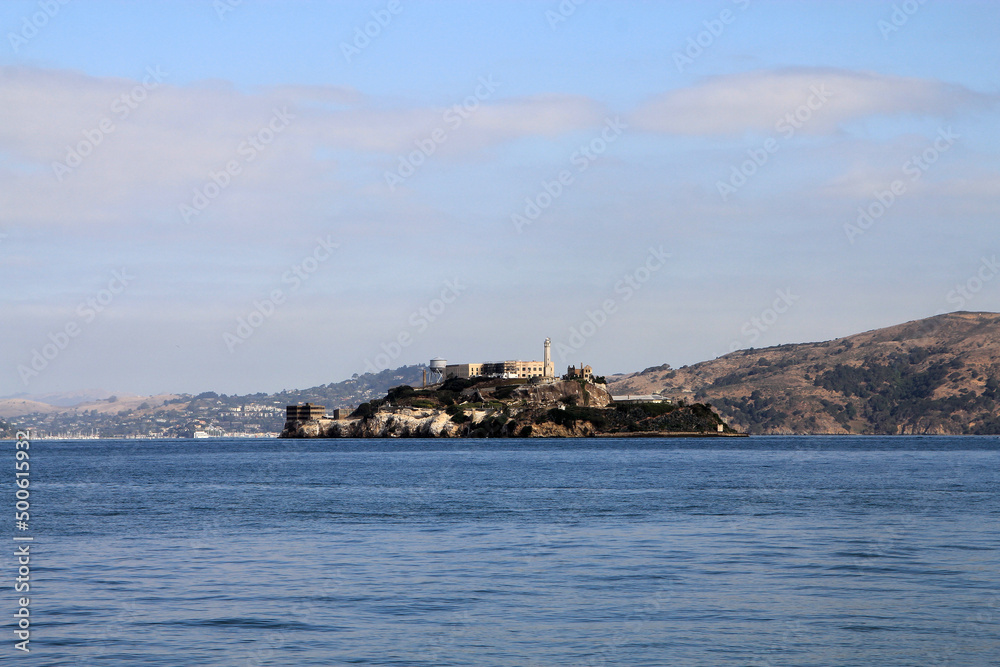Alcatraz island in San Francisco in California, USA