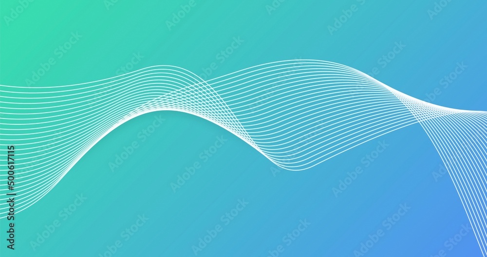 abstract trendy gradient 4k background. geometric futuristic color shapes  design. blue and light green gradient color. for smart tv apps ui, poster  and banner tamplate, landing page site and wallpaper Stock Vector |
