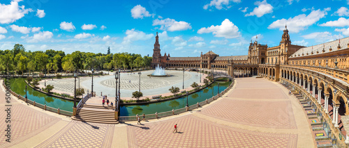 Fotografija Spanish Square in Sevilla