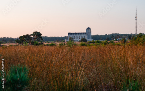 Building and landscape of Dutch nature reserve Veluwe