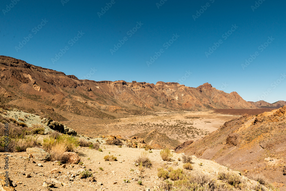 Landscape of Teide National Park on Tenerife, Canarias islands, Spain. Landscape of Teide National Park on Tenerife, Canarias islands, Spain.