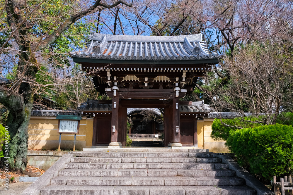 東京都豊島区 法明寺 山門