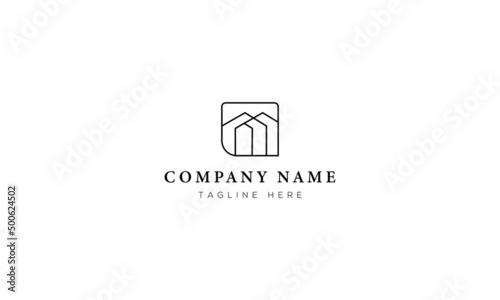House Home for architectural logo icon vector template, Vintage real estate logo vector design template, Vintage House Logo, Home Logo Luxury Design