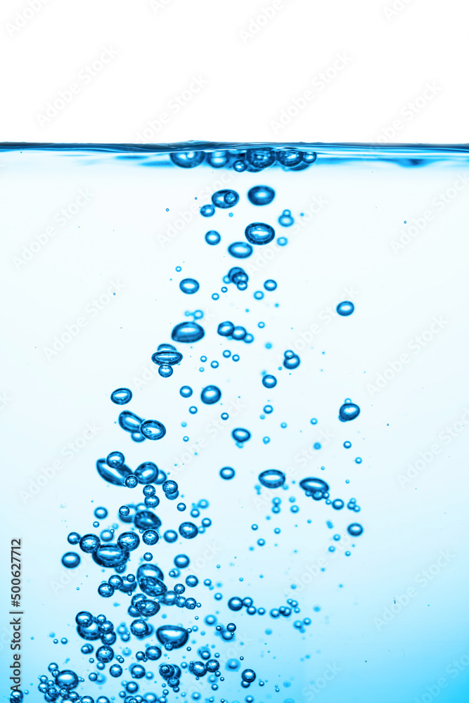 Water splash wave surface with bubbles of air. Water splash wave surface with bubbles of air.
