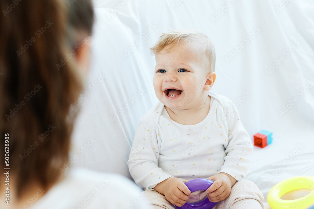 child baby boy playing childhood toy toddler cute fun little child baby boy playing childhood toy toddler cute fun little