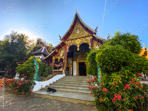 Temple in Mae Hong Son in Thailand