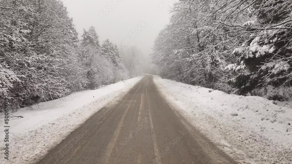 Golcuk National Park in the Winter Season, Bolu Turkey Golcuk National Park in the Winter Season, Bolu Turkey