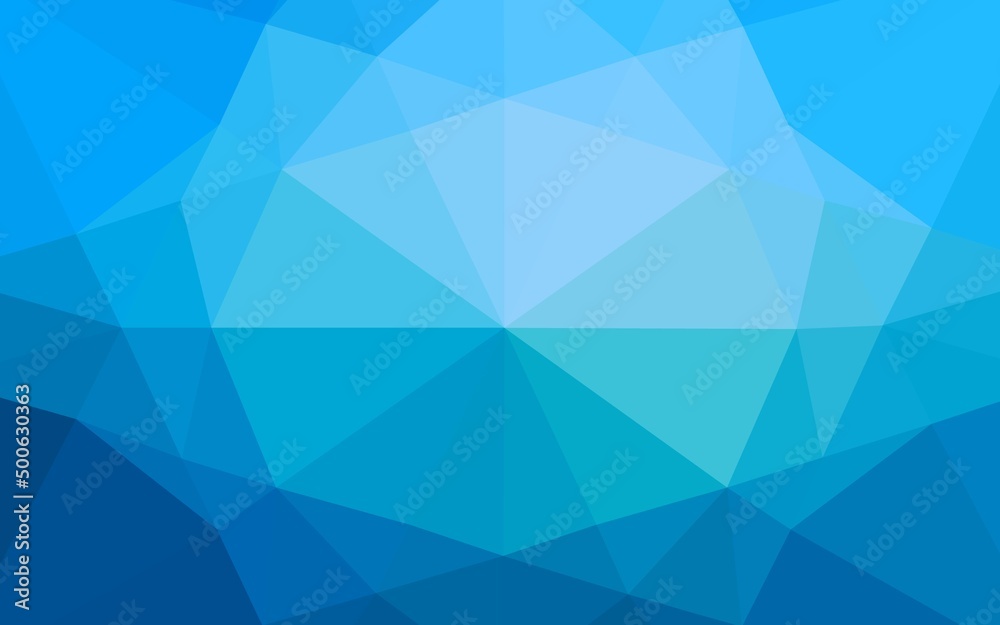 Light BLUE vector abstract mosaic background. Light BLUE vector abstract mosaic background.