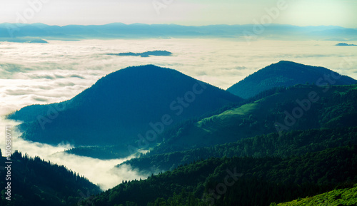 The beauty of the  Ukranian Carpathian Mountains