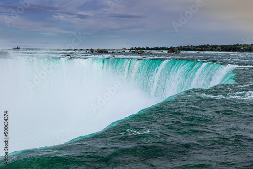 Niagara falls Canadian side horseshoe photo