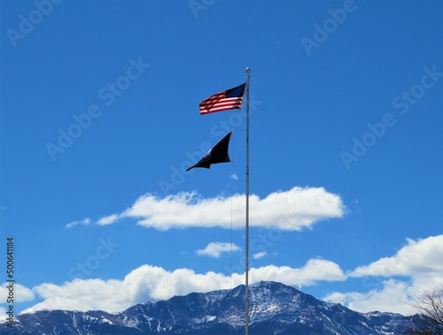 USA, POW, MIA, Flag
