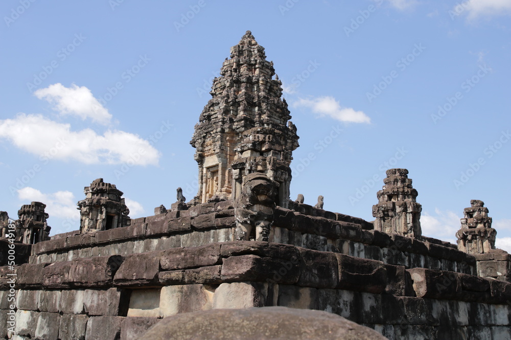 01 Dec 2021 Amazing of Angkor Wat template at Siem Reap Province, Cambodia, The best travel in asian.