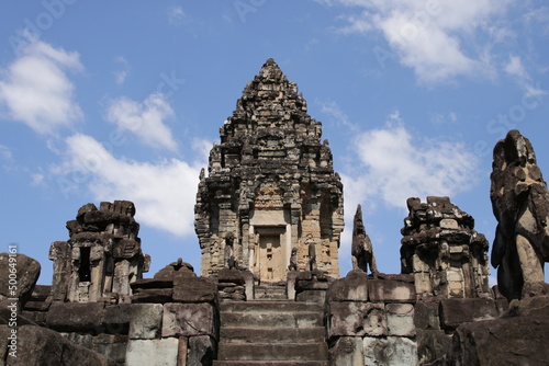 01 Dec 2021 Amazing of Angkor Wat template at Siem Reap Province, Cambodia, The best travel in asian.