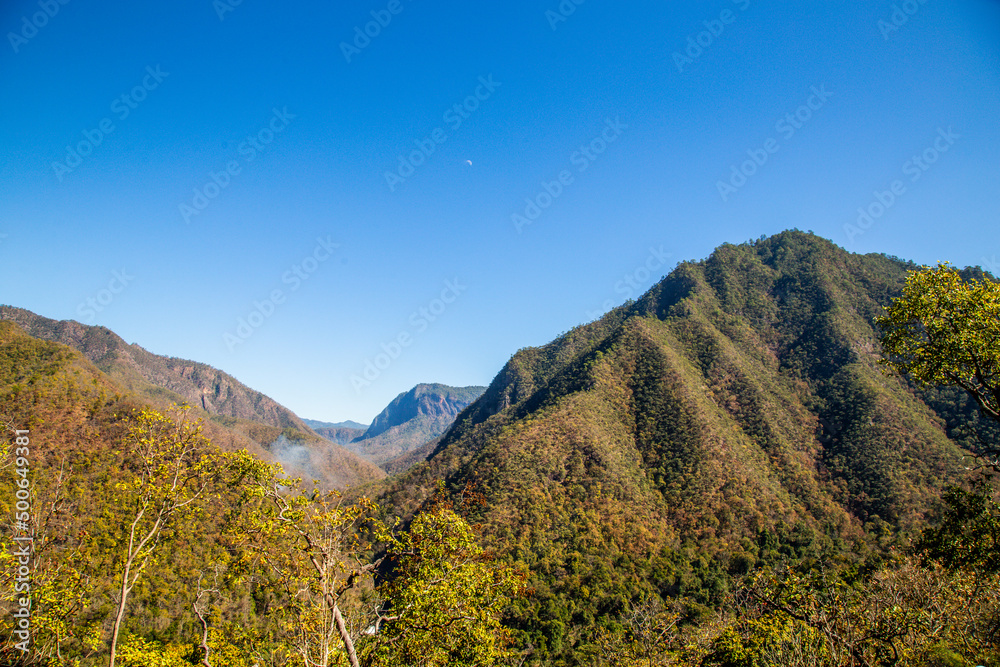 Pha Bong Viewpoint in Mae Hong Son, Thailand