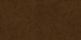 Seamless dark brown leather background pattern. Tileable closeup textile texture of soft plush luxury cow hide or other creature or animal skin. A high resolution backdrop 3D rendering.