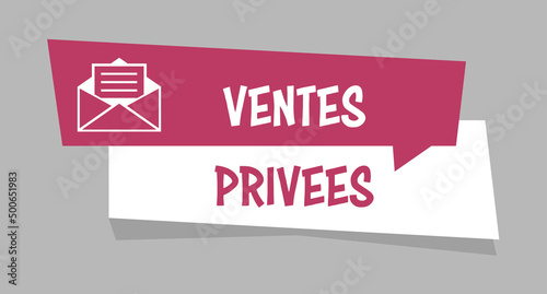 Logo ventes privées.