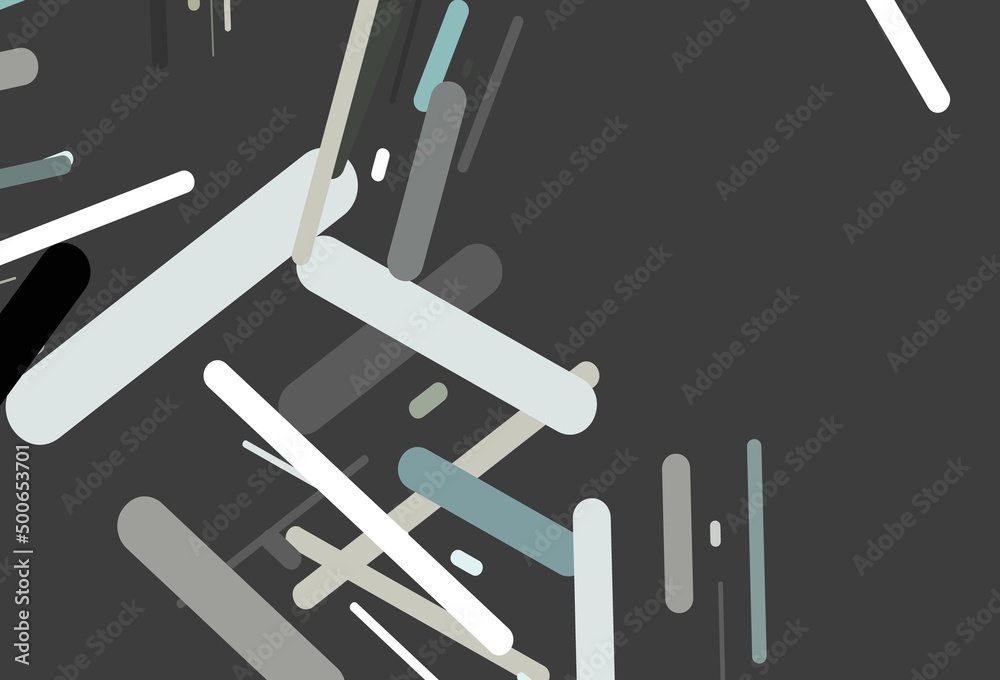 Light Black vector layout with flat lines. Light Black vector layout with flat lines.