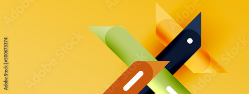 Background overlapping lines. Dynamic lines abstract wallpaper. Straight lines composition vector illustration for wallpaper banner background or landing page