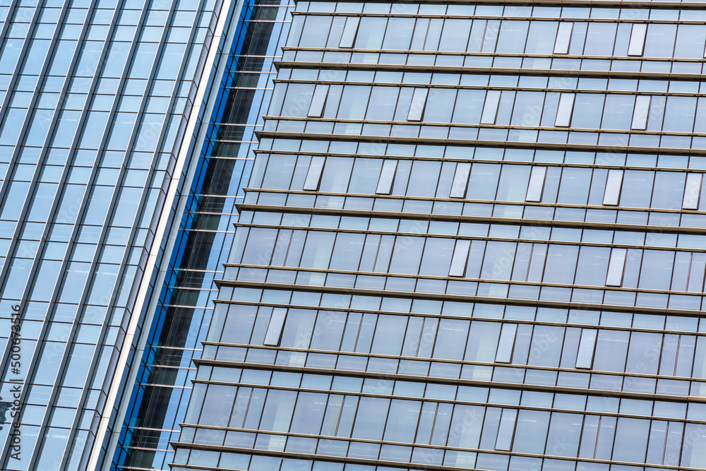 Abstract building. blue glass wall of skyscraper. Abstract building. blue glass wall of skyscraper.