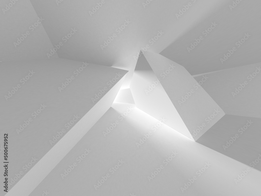 custom made wallpaper toronto digitalIlluminated corridor interior design. Empty Room Interior Background