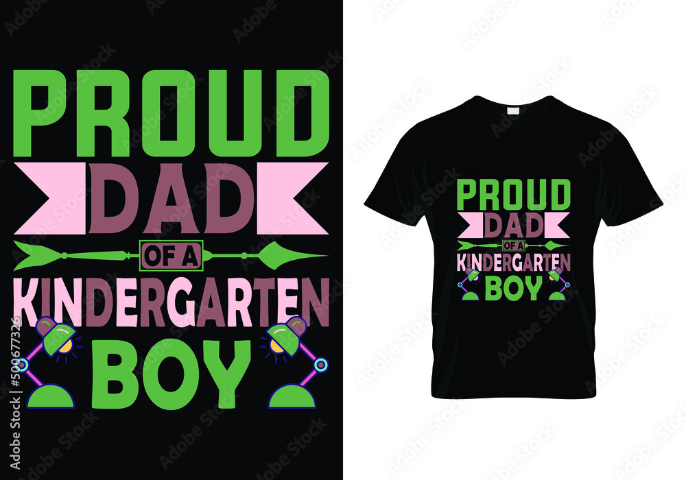 Naklejka premium FATHER'S DAY T-SHIRT DESIGN