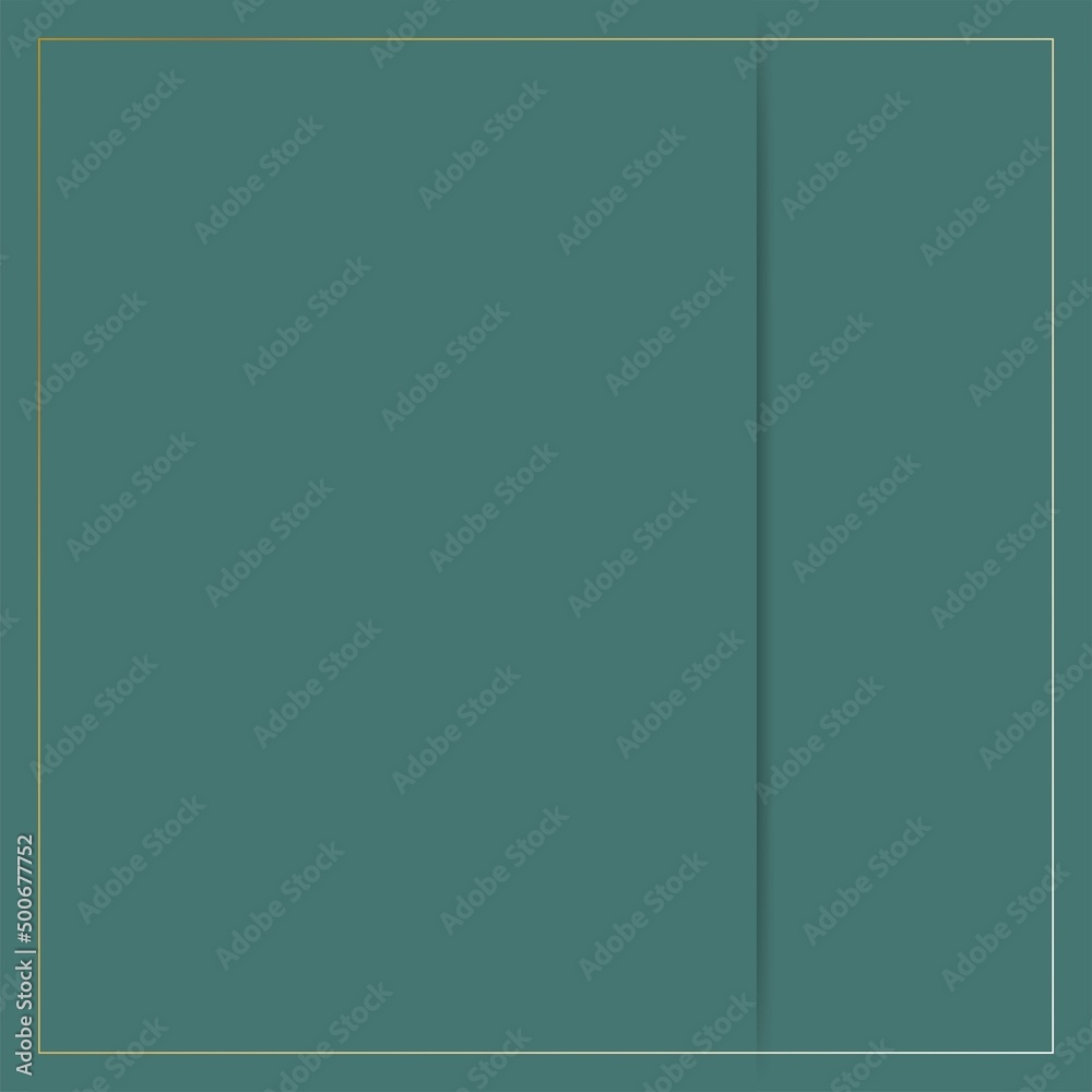 Background for text. Background for the price list. The background is green with golden elements. Golden curls. golden frame Background for text. Background for the price list. The background is green with golden elements. Golden curls. golden frame