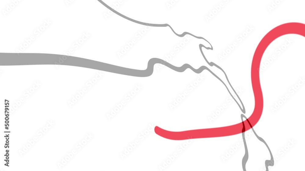 Italy - Hand-Drawn Map Animation Italy - Hand-Drawn Map Animation