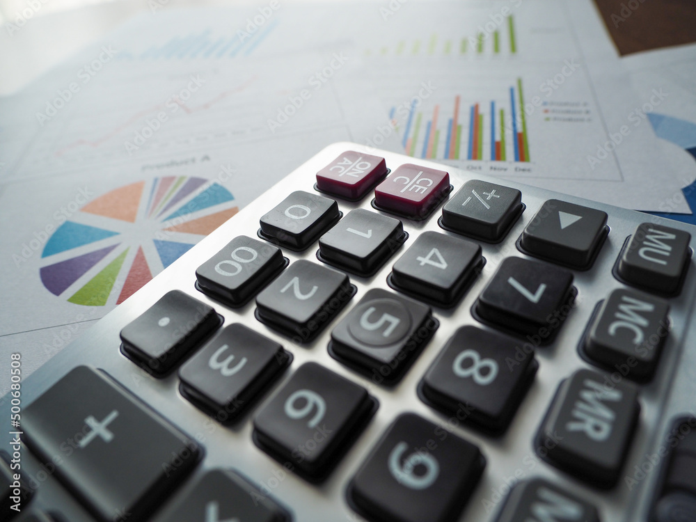 calculator business chart background, graph, data and report financial background calculator business chart background, graph, data and report financial background