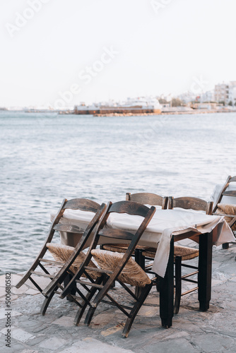 restaurant at the port of Ierapetra, Greece, Crete © Nikos S.