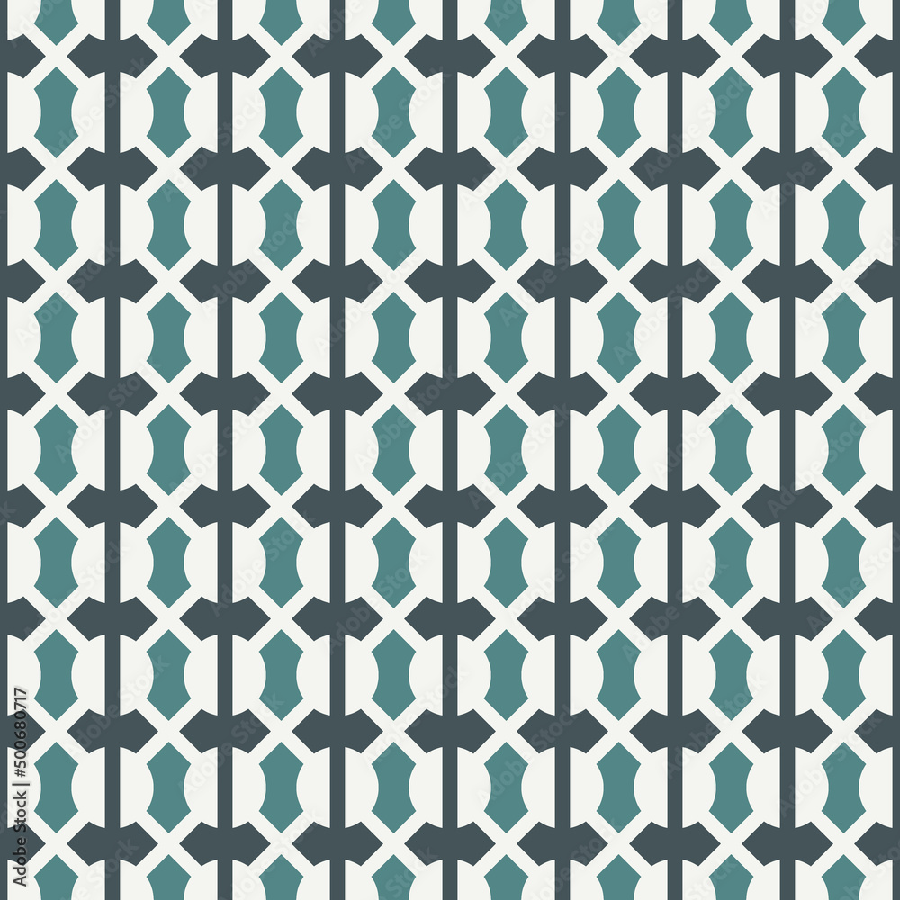 Geometric seamless pattern. Modern mosaic ornament. Grid abstract background. Repeated figures wallpaper. Geo design surface print Geometric seamless pattern. Modern mosaic ornament. Grid abstract background. Repeated figures wallpaper. Geo design surface print