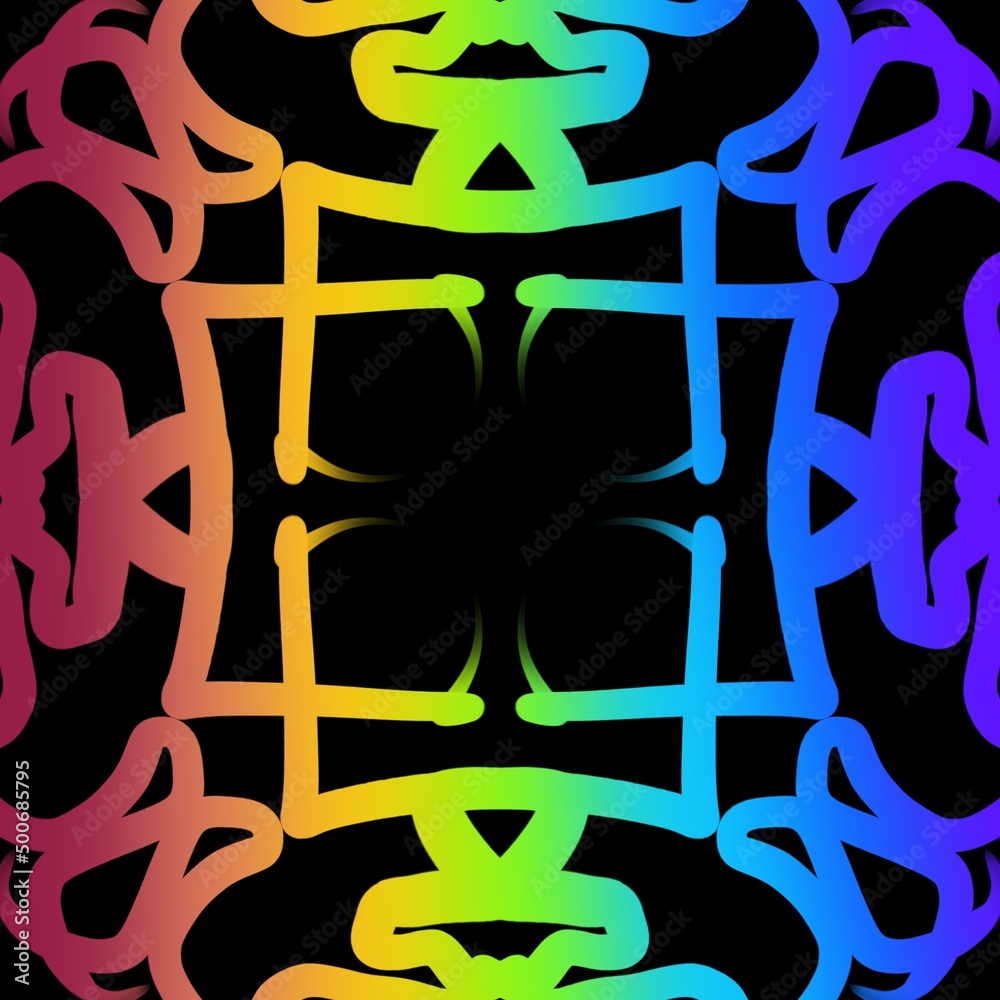 pattern with symbols