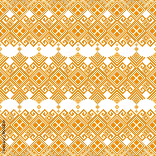 Geometric ethnic oriental seamless pattern traditional Design for background,carpet,
wallpaper,clothing,wrapping,Batik,fabric,.embroidery style.