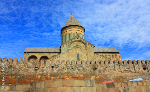 Svetitskhoveli Cathedral in Mtskheta, Georgia photo