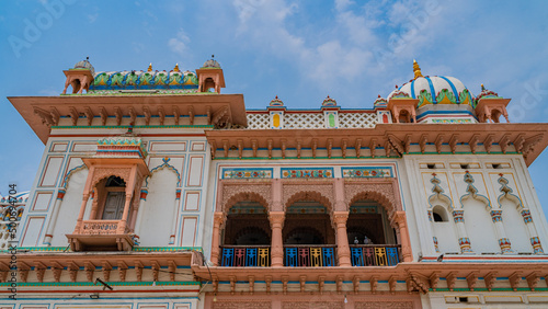 Janaki Mandir is a Hindu temple dedicated to Goddess Sita that is located in Janakpur, Nepal photo