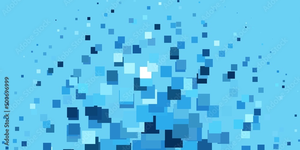 Light BLUE vector backdrop with rectangles.