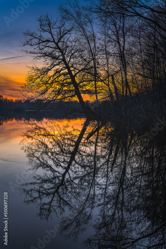 Abendsonne am Moorsee