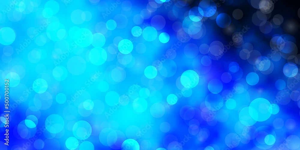 Dark BLUE vector layout with circles. Dark BLUE vector layout with circles.