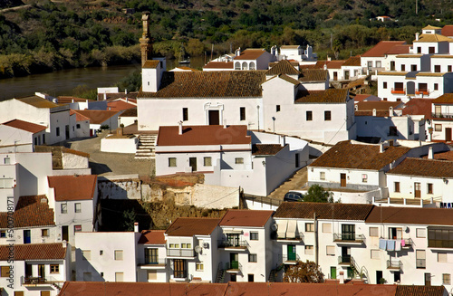 Pamorama view Sanlucar de Guardiana, Huelva - Spain 