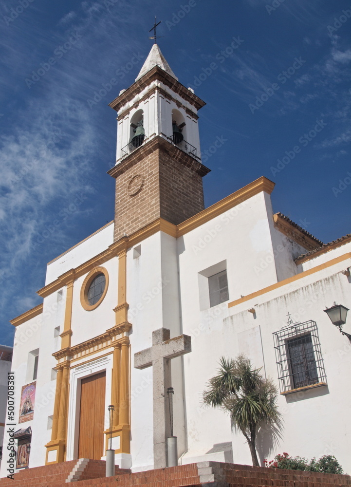 Historic church of Ayamonte, Huelva - Spain 