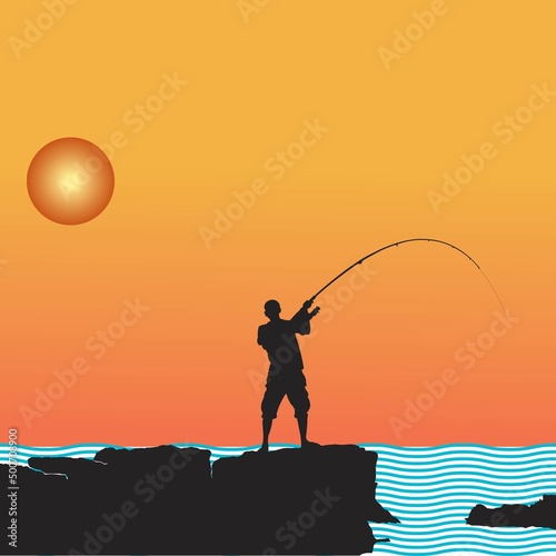 Fishing Logo © RN 3540