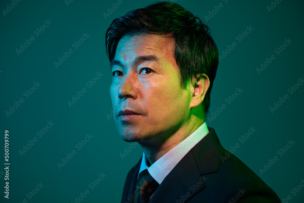 Fototapeta premium 50代ビジネスマン
