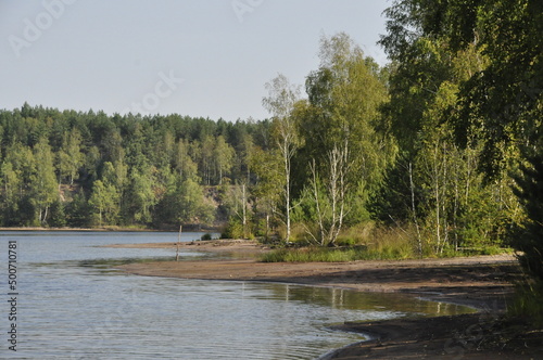 Park Mużakowski, Kopalnia Babina, Łęknica, kolorowe jeziorka,