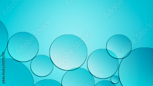 Clear water droplets on abstract blue background graphics for cover backgrounds or  other illustrations  and  artwork