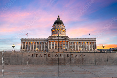 Salt Lake, Utah, USA at the Capitol